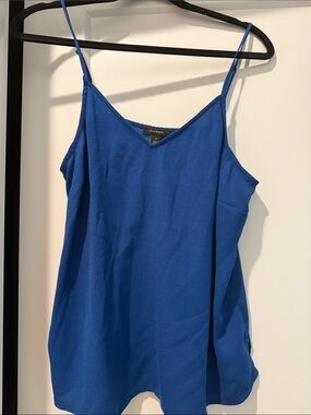 Halogen Royal Blue V-Neck Spaghetti Strap Camisole